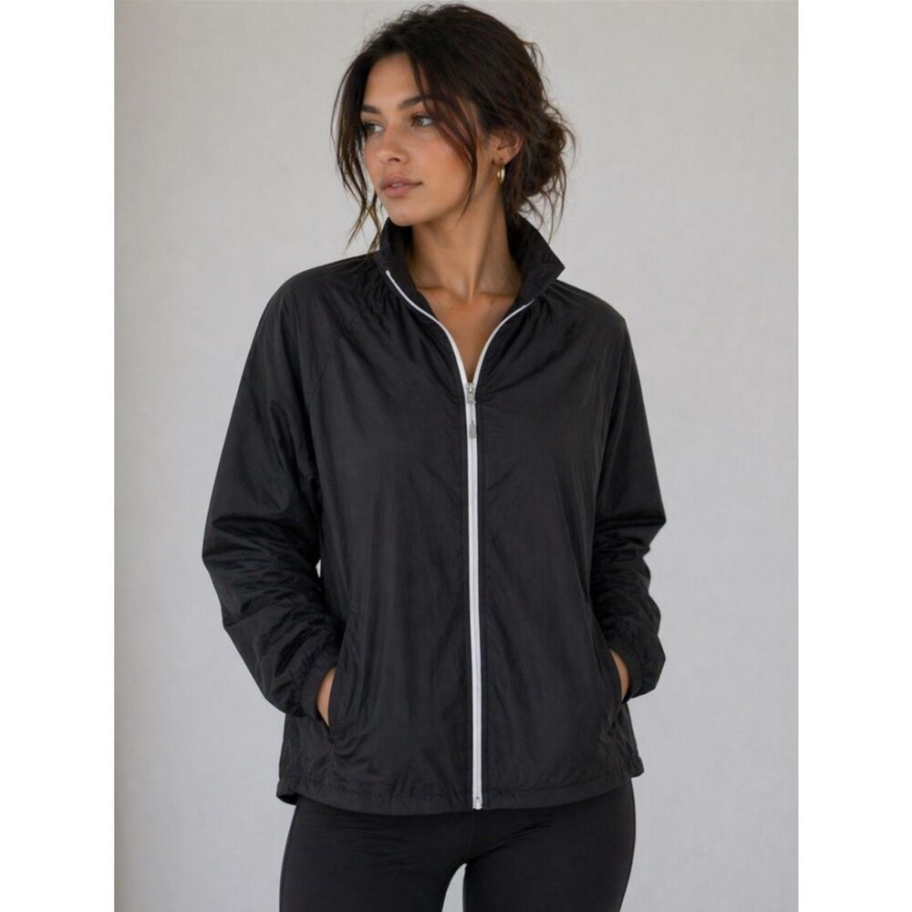 Walter Hagen NWT Black Performance 11 Women’s Rain Jacket Size XXL